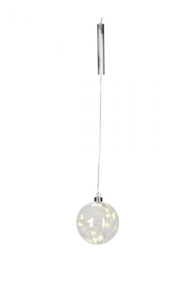 Glaskugel mit 10er LED